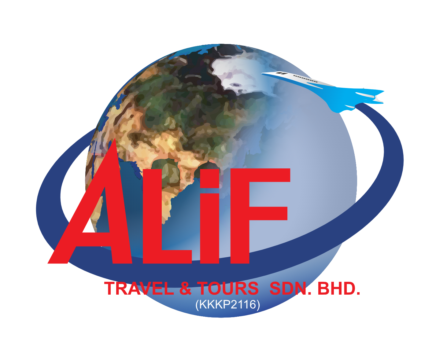 LOGO ALIF TRAVEL